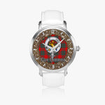 Scottish Cumming Celtic Circle Silver Automatic Watch Size 46mm