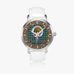 Scottish Melville Celtic Circle Silver Automatic Watch Size 46mm