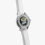 Scottish Sutherland Celtic Ring Silver Automatic Watch Size 46mm