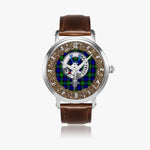 Scottish Sempill Celtic Circle Silver Automatic Watch Size 46mm