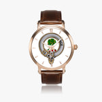 Abercrombie Badge Gold Unisex Automatic Watch (Rose Gold)  Size 46mm