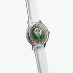 Scottish Duncan Celtic Circle Silver Automatic Watch Size 46mm