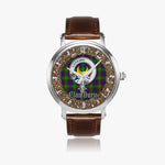 Scottish Durie Celtic Circle Silver Automatic Watch Size 46mm