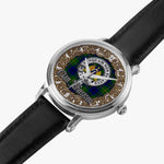 Scottish Johnstone Celtic Circle Silver Automatic Watch Size 46mm