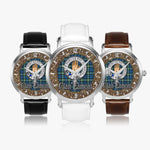 Scottish Lamont Celtic Circle Silver Automatic Watch Size 46mm