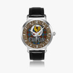 Scottish Lyle Celtic Circle Silver Automatic Watch Size 46mm