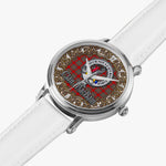 Scottish MacBain Celtic Circle Silver Automatic Watch Size 46mm