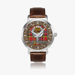 Scottish Drummond Celtic Circle Silver Automatic Watch Size 46mm