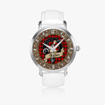 Scottish Wallace Celtic Circle Silver Automatic Watch Size 46mm