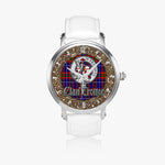 Scottish Trotter Celtic Ring Silver Automatic Watch Size 46mm