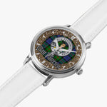 Scottish Paterson Celtic Circle Silver Automatic Watch Size 46mm