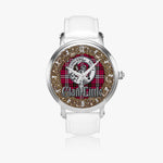 Scottish Little Celtic Circle Silver Automatic Watch Size 46mm