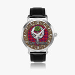 Scottish Hamilton Celtic Circle Silver Automatic Watch Size 46mm