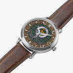 Scottish Scott Celtic Circle Silver Automatic Watch Size 46mm