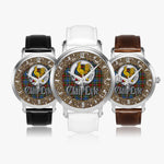 Scottish Lyle Celtic Circle Silver Automatic Watch Size 46mm