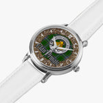 Scottish Pringle Celtic Circle Silver Automatic Watch Size 46mm