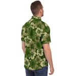 Men Hawaiian Shirt Epic Hibiscus Hawaiian Floral Aloha Camo Hawaiian Men Short Sleeve Shirt