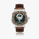 Scottish Blair Celtic Circle Silver Automatic Watch Size 46mm