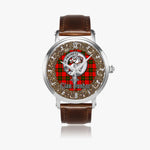 Dunbar Celtic Circle Silver Automatic Watch Size 46mm