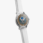 Scottish Weir Celtic Ring Silver Automatic Watch Size 46mm