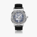 Scottish Tweedie Celtic Circle Silver Automatic Watch Size 46mm