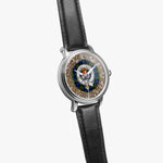 Scottish Smith Celtic Circle Silver Automatic Watch Size 46mm
