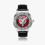 Sinclair Scottish Clan Tartan Silver Automatic Watch Size 46mm