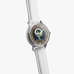 Scottish Blair Celtic Circle Silver Automatic Watch Size 46mm