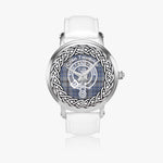 Scottish Tweedie Celtic Circle Silver Automatic Watch Size 46mm