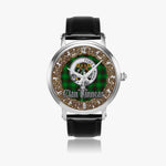 Scottish Kinnear Celtic Circle Silver Automatic Watch Size 46mm