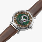 Scottish Ross Celtic Circle Silver Automatic Watch Size 46mm