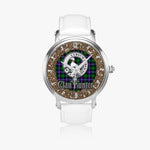 Scottish Hunter Celtic Circle Silver Automatic Watch Size 46mm