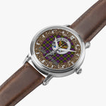 Scottish Carnegie Celtic Circle Silver Automatic Watch Size 46mm