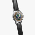 Scottish Hope Celtic Circle Silver Automatic Watch Size 46mm