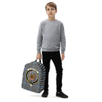 Gladstone Tartan Crest Backpack, Minimalist Backpack Gift Back To School