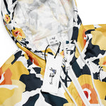 Women’s cropped windbreaker Floral seamless pattern with Roses Flower Summer Rose Women's Cropped Windbreaker Jacket