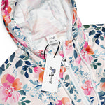 Women’s cropped windbreaker Garden Roses Pattern Summer Rose Women's Cropped Windbreaker Jacket