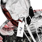 Women’s cropped windbreaker Victorian Rose Floral Summer Rose Women's Cropped Windbreaker Jacket