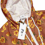 Women’s cropped windbreaker Yellow Roses Summer Rose Women's Cropped Windbreaker Jacket