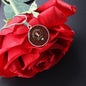 Scottish Robertson White line (Robertson New) Modern Clan Tartan Circle Necklace - Crest Classic