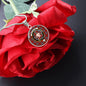 Scotstee Shop Jewelry MacFarlane Clan Scotland Tartan Plaid Circle Pendant Necklace Jewelry Gift For Women