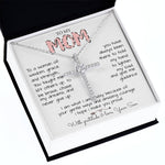 To My Mom Necklace To A Woman Of Wisdom Gift For Mom From Son Mother's Day Eternal Hope Necklace
