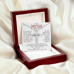 To My Mom Necklace To A Woman Of Wisdom Gift For Mom From Son Mother's Day Eternal Hope Necklace