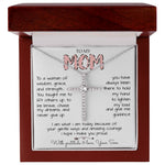 To My Mom Necklace To A Woman Of Wisdom Gift For Mom From Son Mother's Day Eternal Hope Necklace