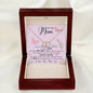 To My Mom Necklace Gift From Son Mother's Day Everlasting Love Necklace