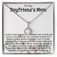 Mother-In-Law Necklace, Gift To My Boyfriend's Mom Necklace, Gift For Future Mother-In-Law Mother's Day Eternal Hope Necklace