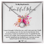 Mother-In-Law Necklace, Necklace Gift For Boyfriend's Mom, To My Boyfriend's Mom Gift, Future Mother-In-Law Mother's Day Eternal Hope Necklace