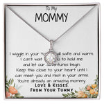 Mommy Necklace, To My Mommy Necklace, Gift For Mom To Be Necklace, Gift For First Time Mom, Expecting Mother Necklace, New Mom Necklace Gift Mother's Day Eternal Hope Necklace