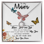 To My Mom Necklace, I'll Be By Your Side, To My Mom Gift Necklace Mother's Day Eternal Hope Necklace