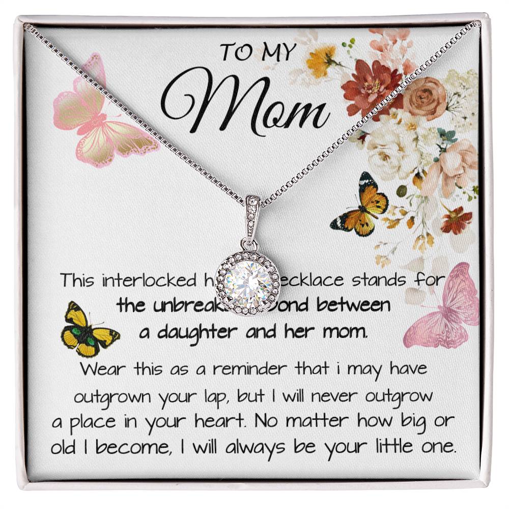 Mom Necklace Gift - To My Mom - Gift From Daughter - Mother's Day Necklace Mother's Day Eternal Hope Necklace